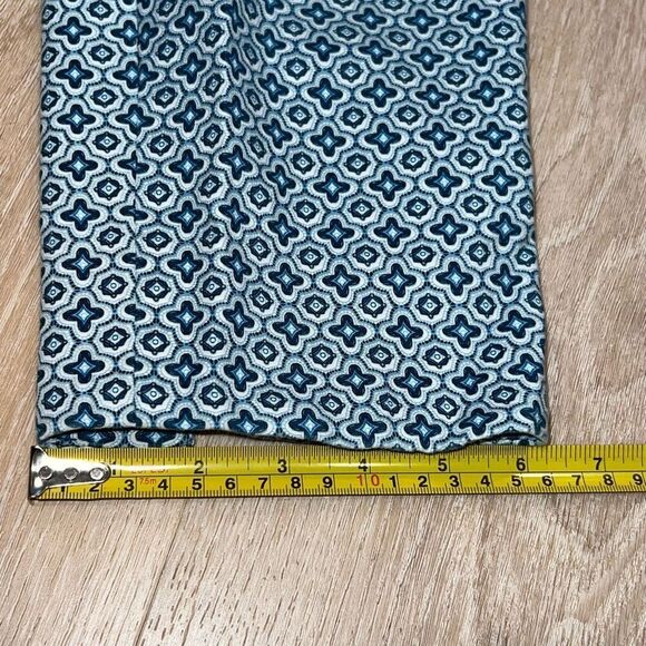 Cynthia Rowley, Geometric Print Stretch Trousers Pressed Front Pants, Women’s 6 - Picture 6 of 10